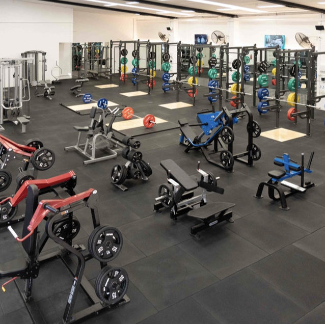 Gym 24/7 Richmond gym floor with equipment and weights
